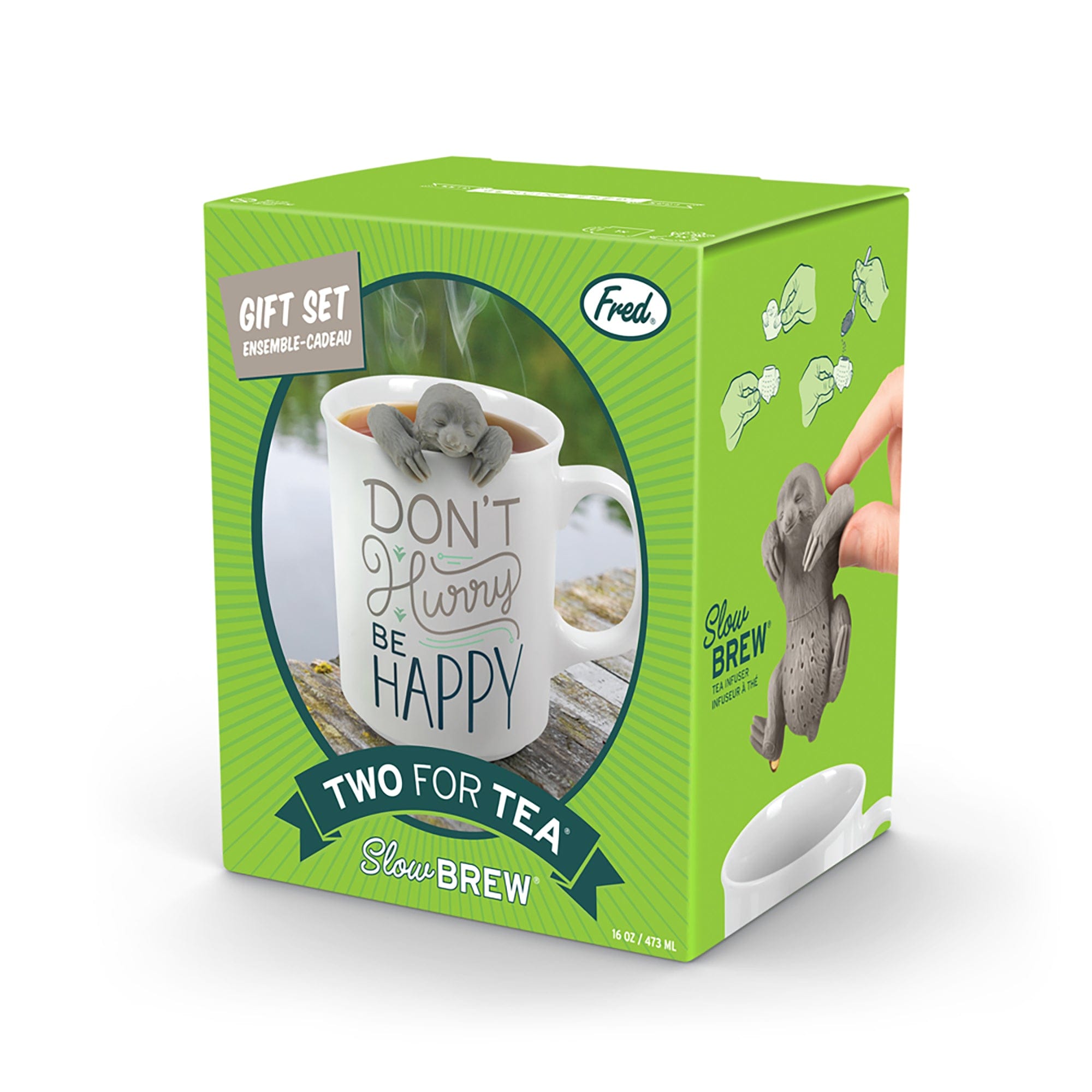 FRED & FRIENDS SLOW BREW SLOTH TEA INFUSER