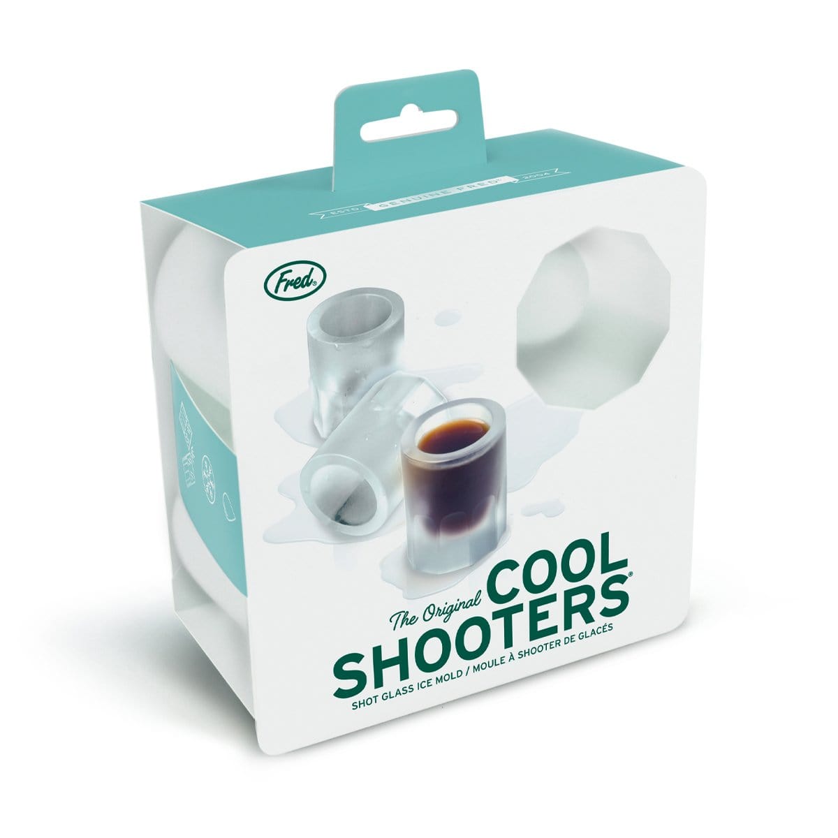 FRED Cool Shooters Silicone Shot Glass Mold New Freeze