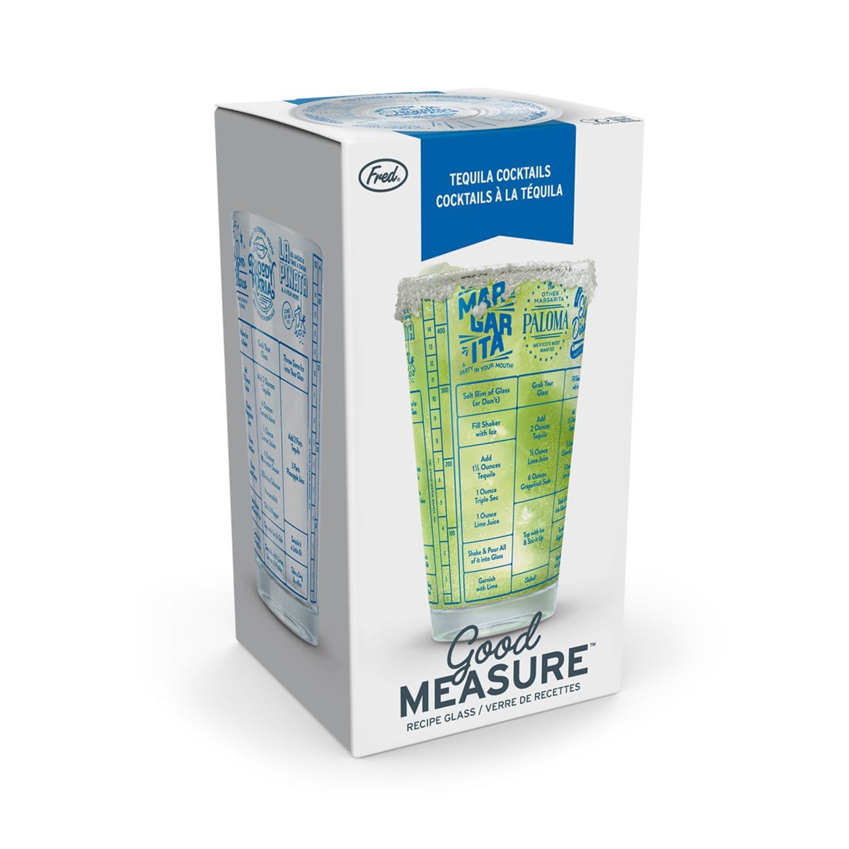 Good Measure Recipe Glass - Tequila