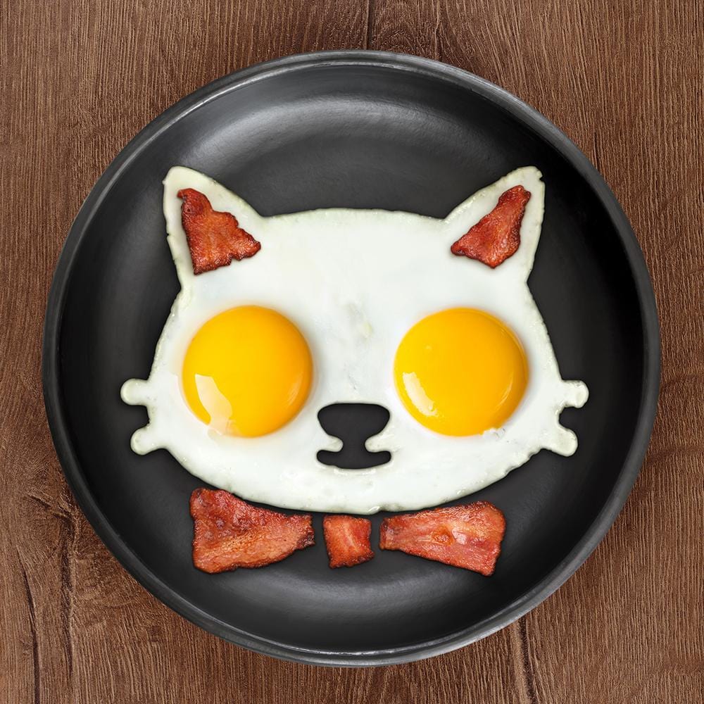 Sunny Side Up Eggs - Cat Fried Egg Mold