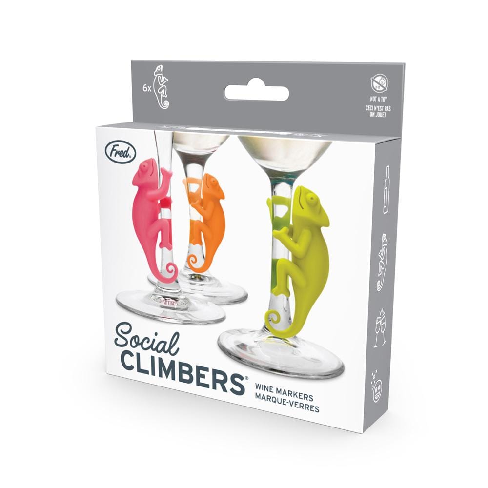 ClimbMan Glass Markers - Segnabicchieri Omini