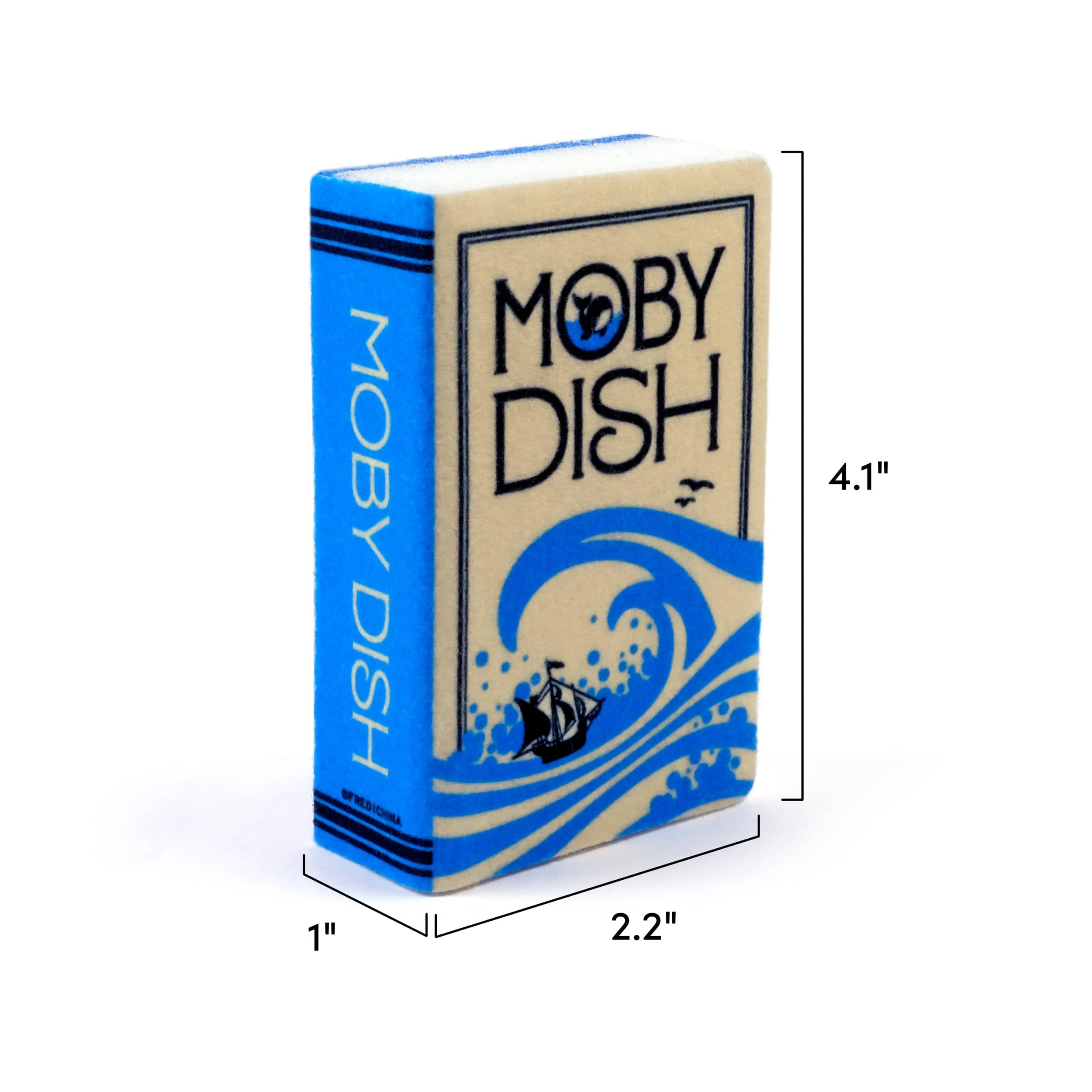 Neat & Novel Book Sponges: Moby Dish