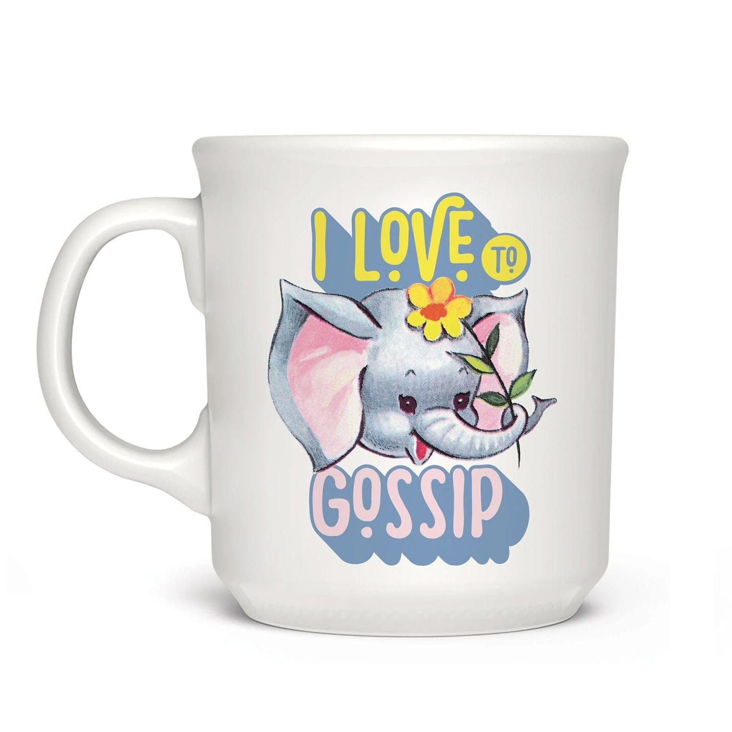 "I LOVE TO GOSSIP" MUG