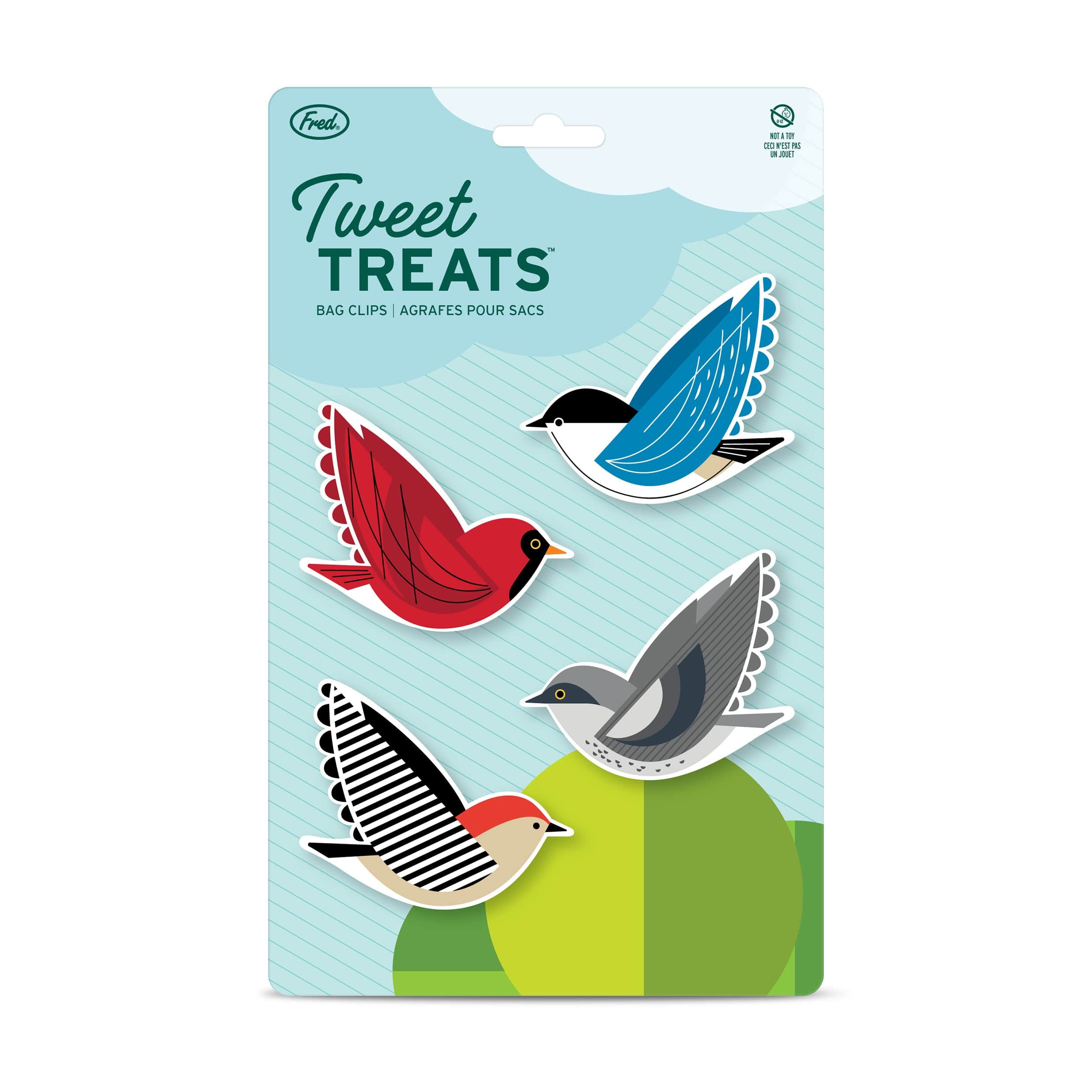 TWEET TREATS BIRD BAG CLIPS