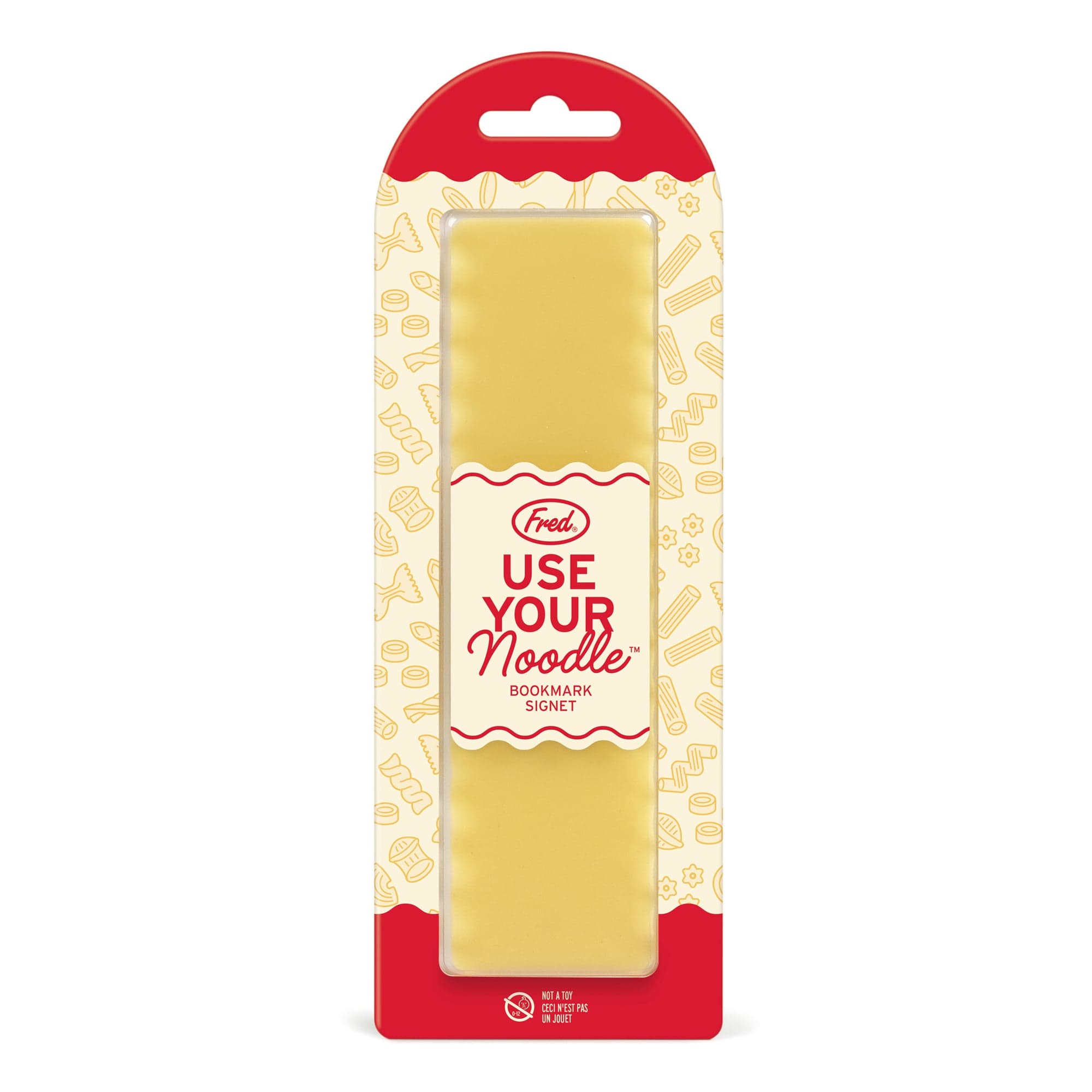 Use Your Noodle Lasagna Bookmark in packaging