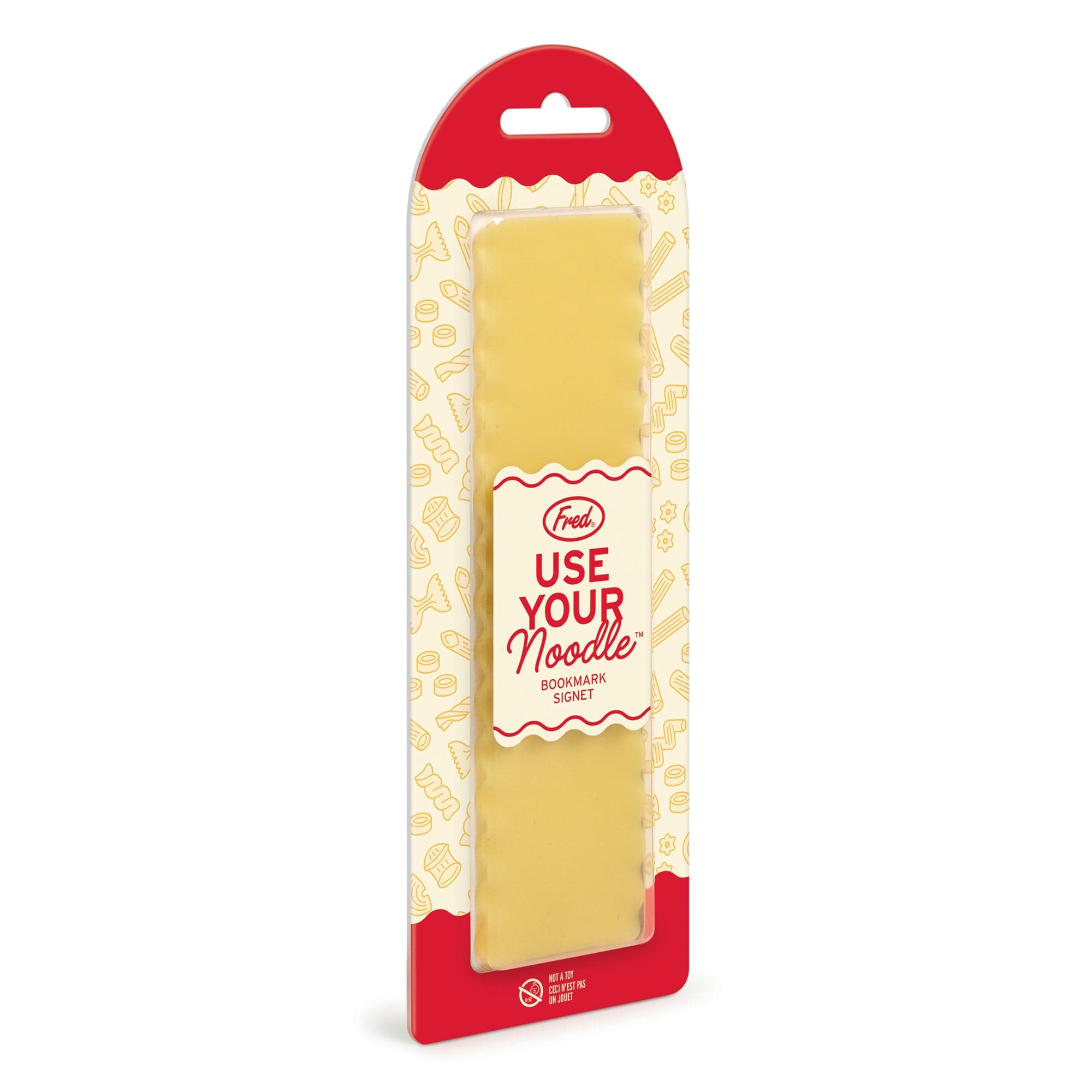 Use Your Noodle Lasagna Bookmark in packaging