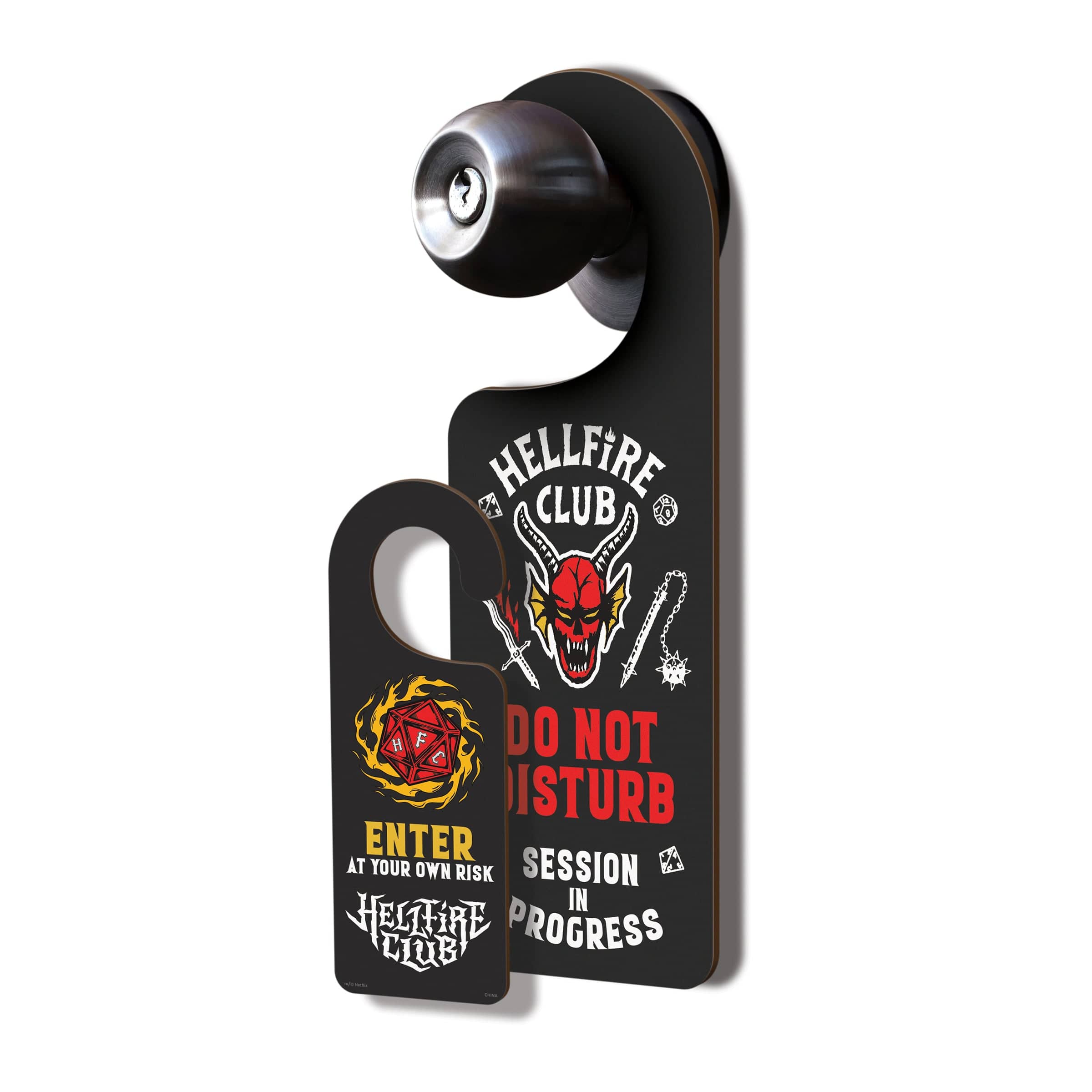 Color::Hellfire Club | DO NOT DISTURB SIGNS