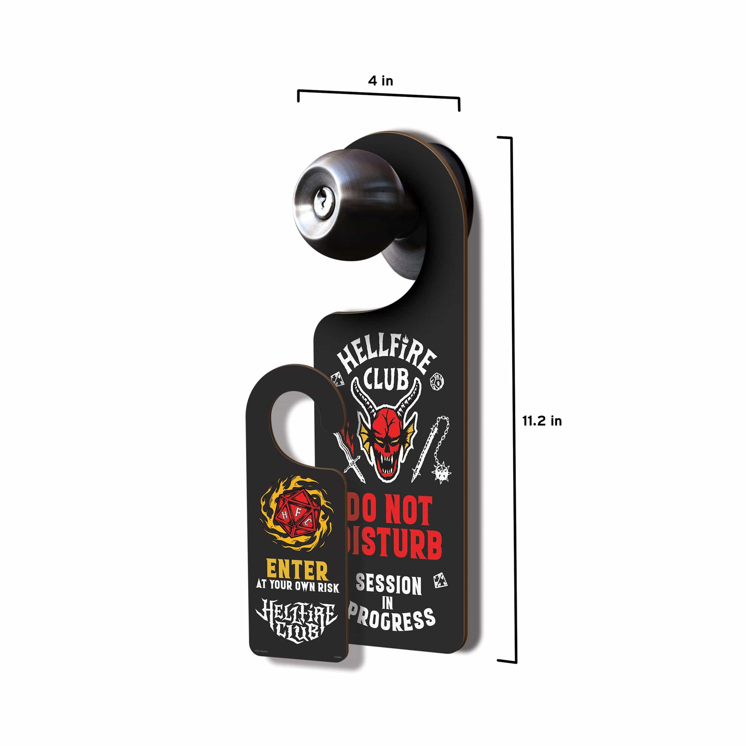 Color::Hellfire Club | DO NOT DISTURB SIGNS