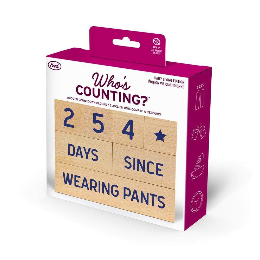 WHO'S COUNTING? - DAILY LIVING