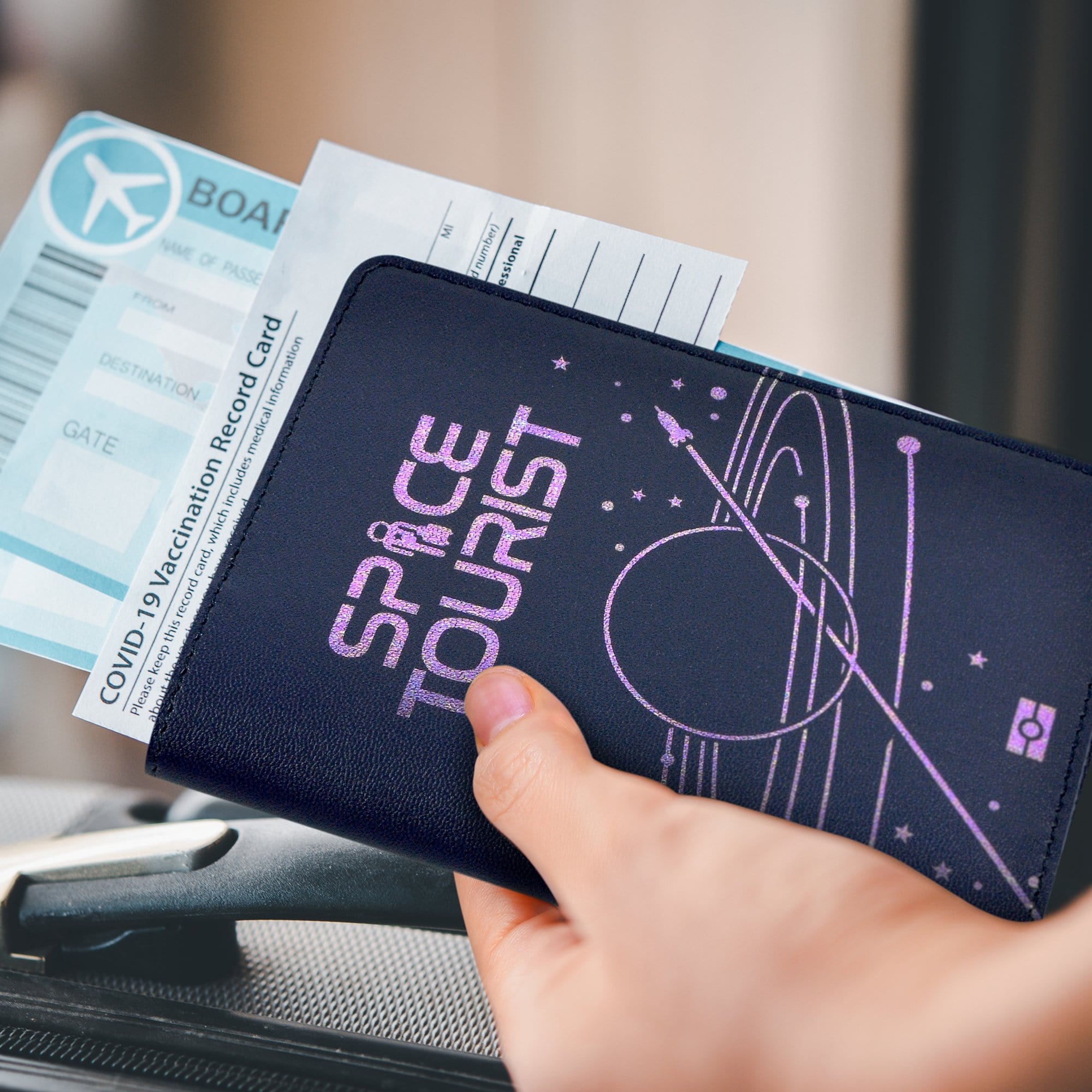 PASSPORT WALLET: SPACE TOURIST