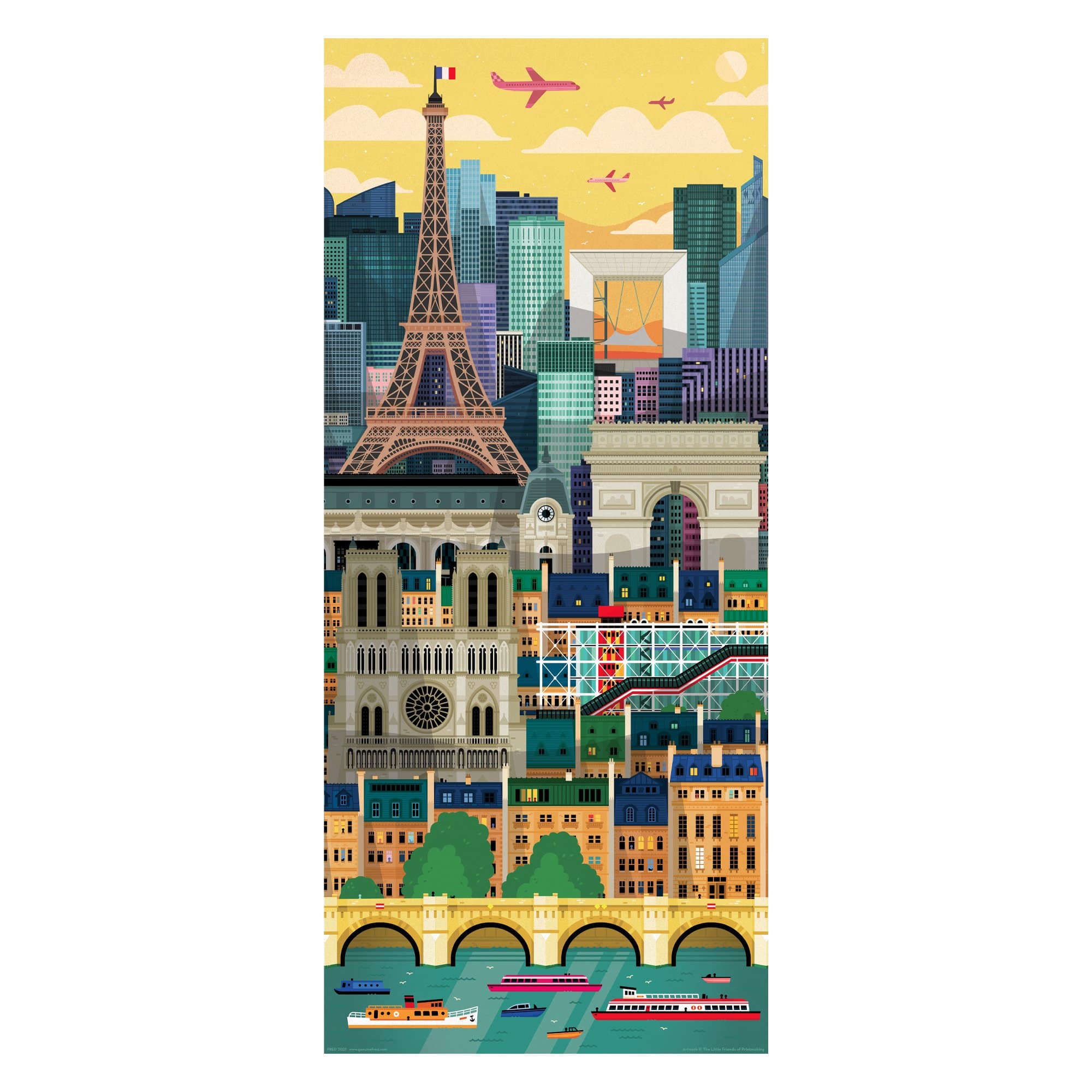 1000 PIECE PUZZLE: PARIS