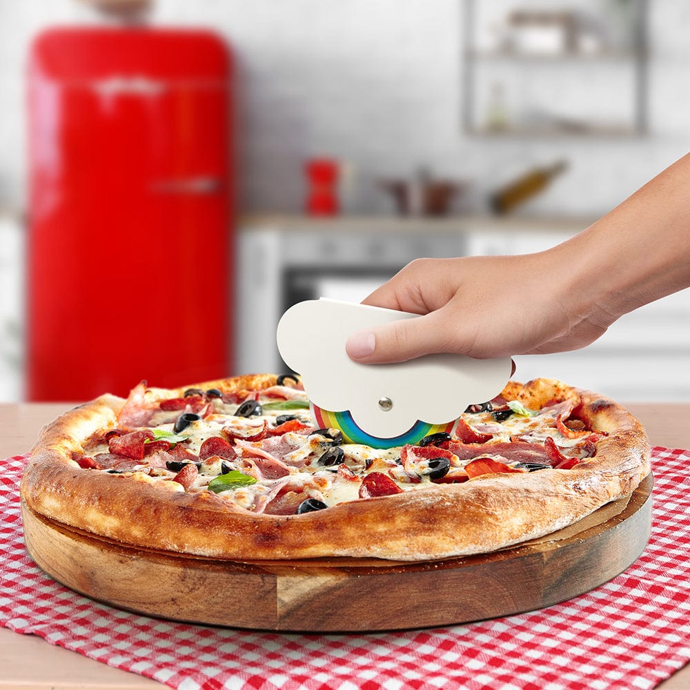 Iridescent pizza cutter sales