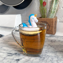Silicone Tea Bag Holder Clips Cute Rabbit Cup Mug Tea Infusers