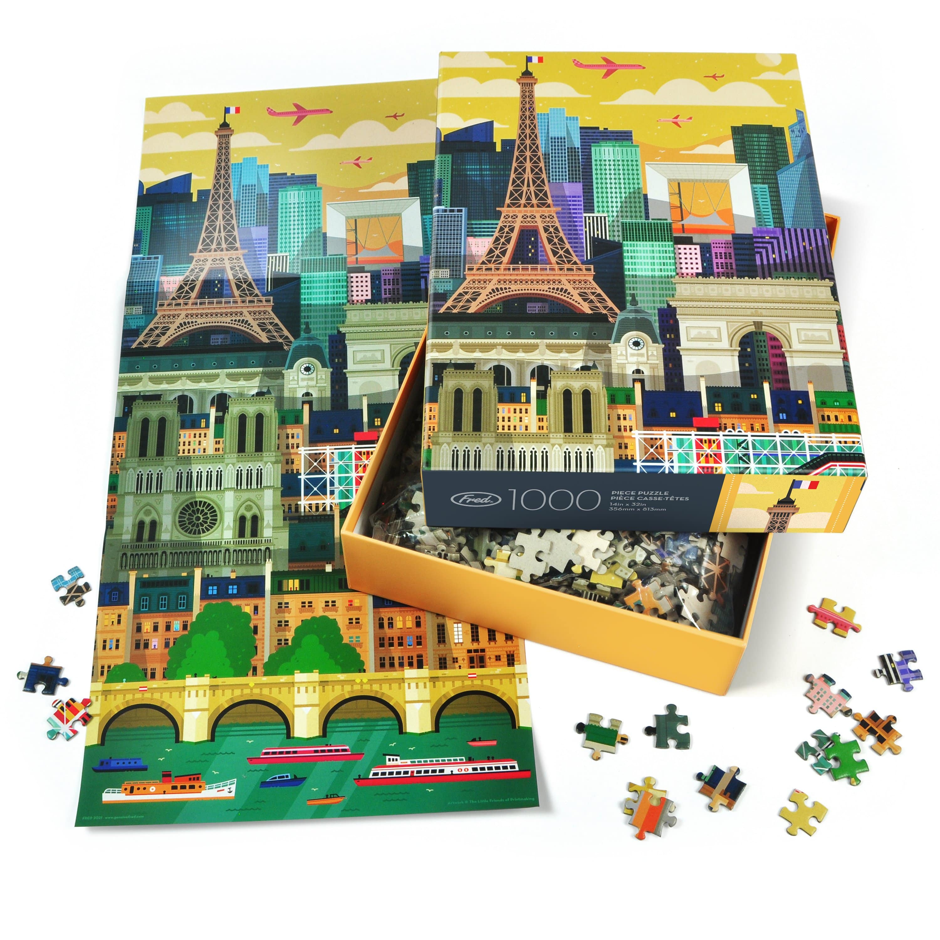 1000 PIECE PUZZLE: PARIS