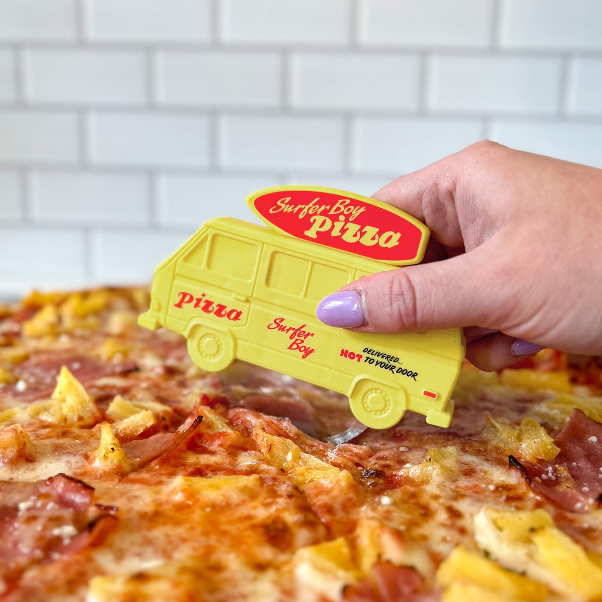 SURFER BOY PIZZA CUTTER