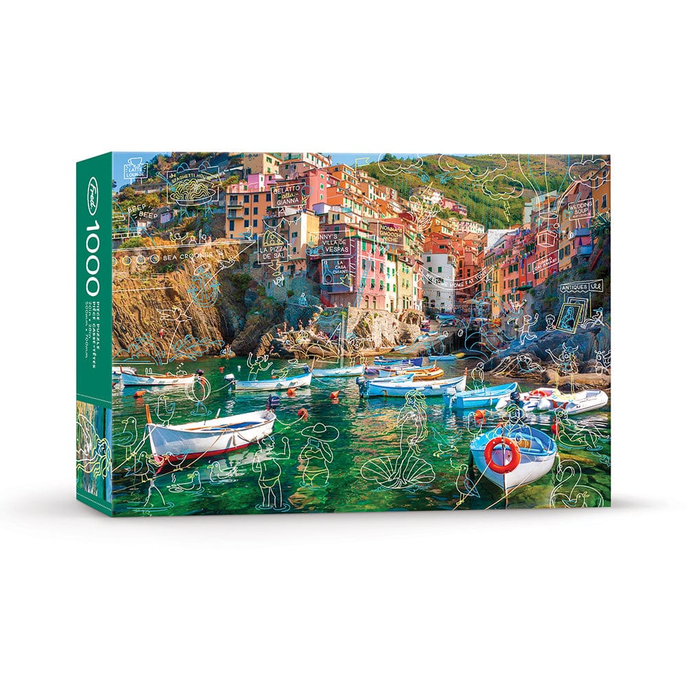 1000 PIECE PUZZLE: SPRING BREAK AT CINQUE TERRE