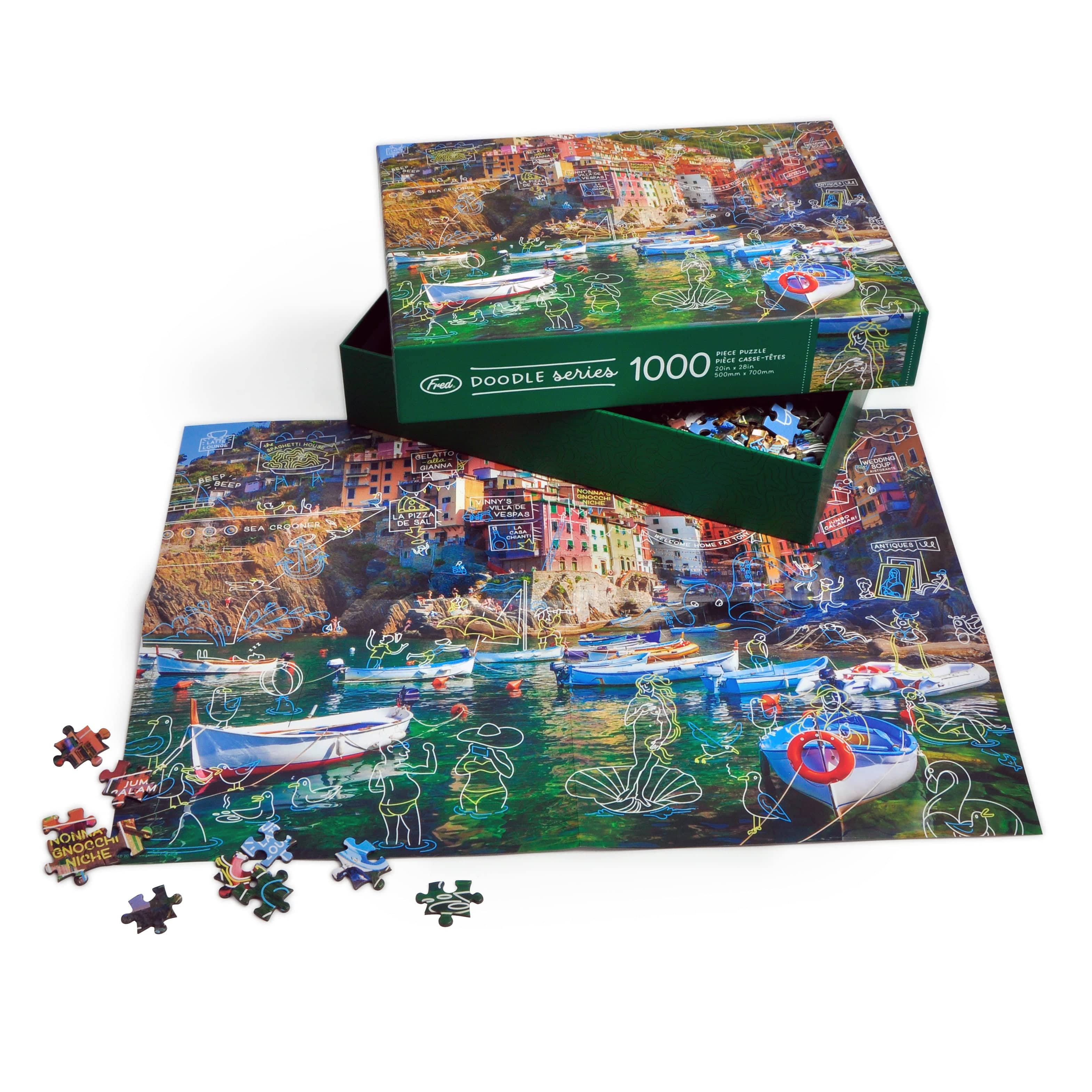 1000 PIECE PUZZLE: SPRING BREAK AT CINQUE TERRE