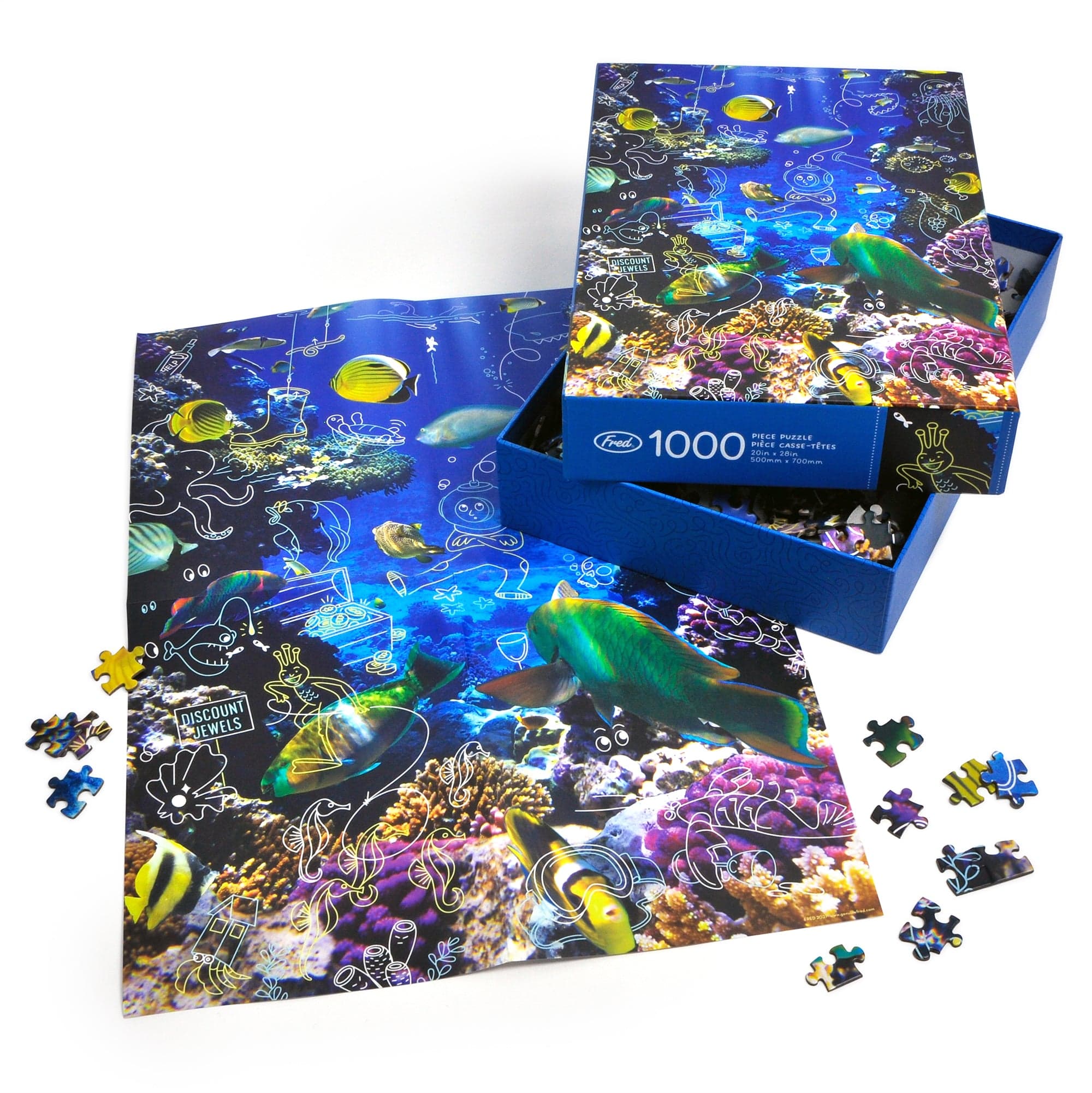 1000 PIECE PUZZLE: SWAP MEET UNDER THE SEA