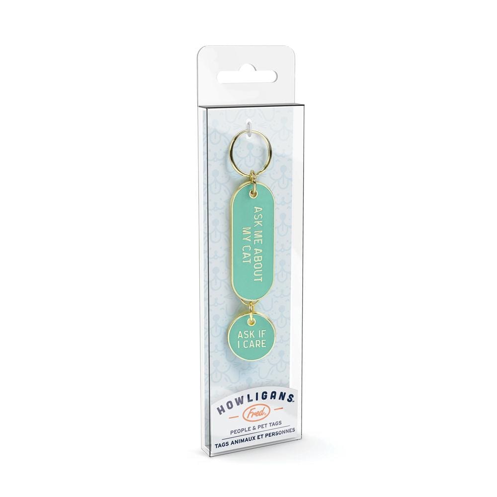 KEYCHAIN + CAT TAG SET