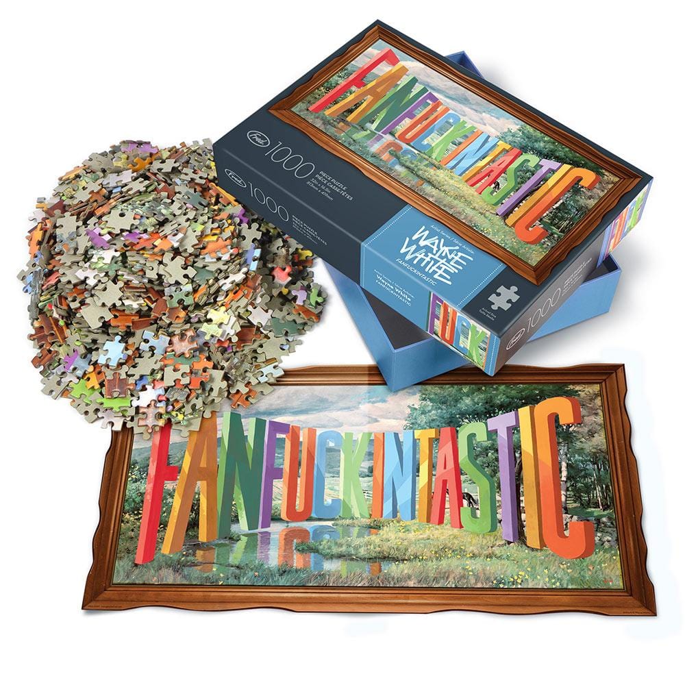 1000 PIECE PUZZLE: FANFUCKINTASTIC