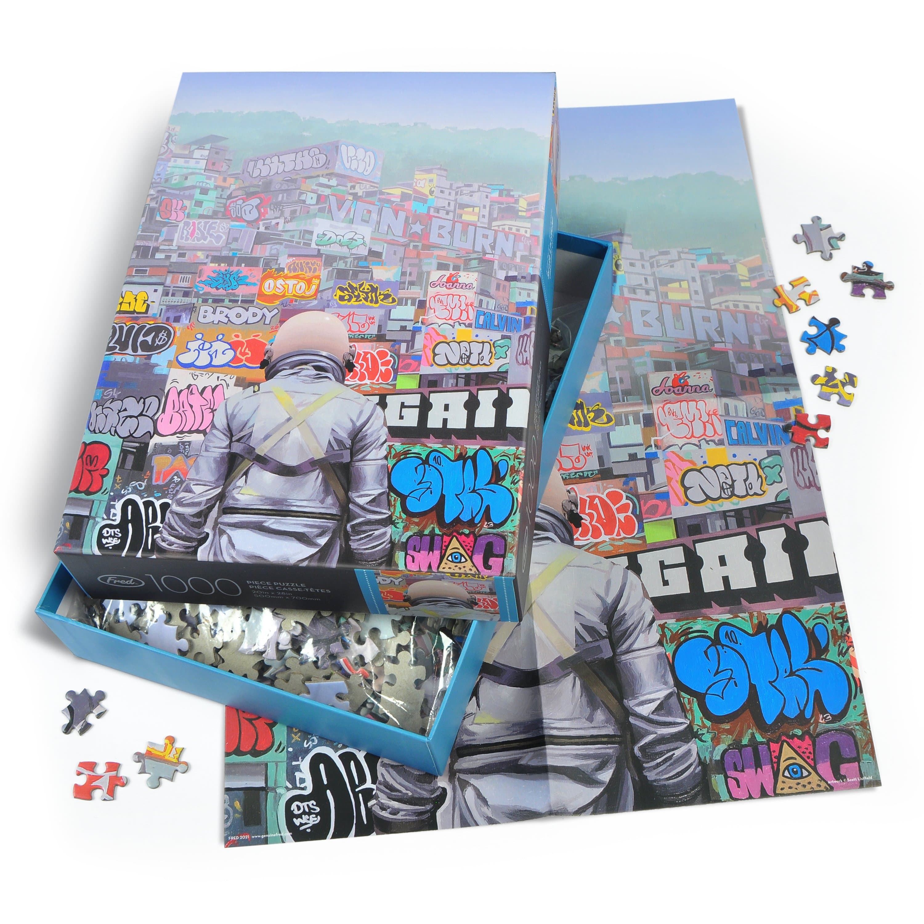 1000 PIECE PUZZLE: GRAFFITI CITY