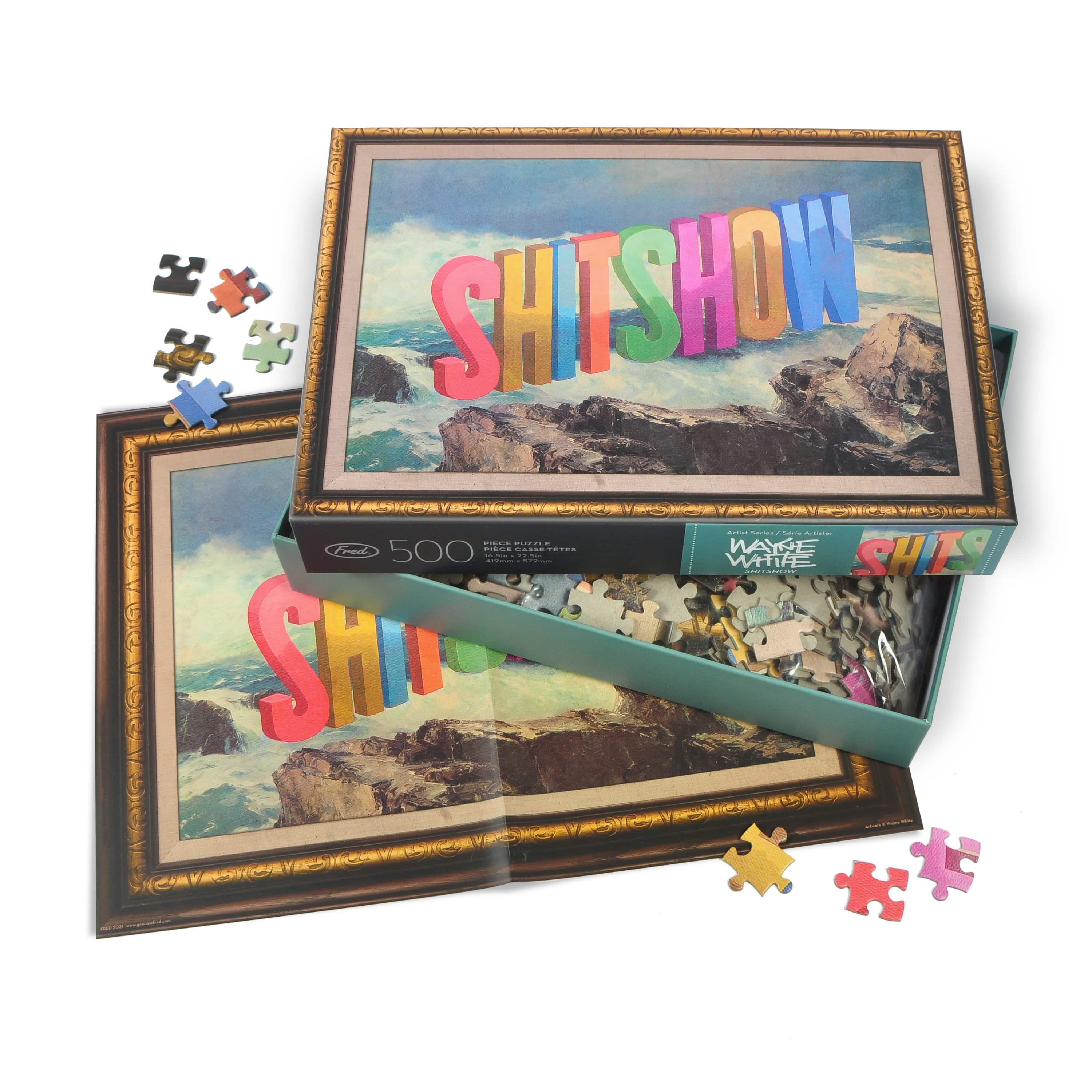 500 PIECE PUZZLE: SHITSHOW