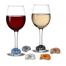 Glass Tats Wine Time Drink Markers – Flaunt